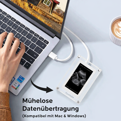 Ultraschall Bilderrahmen mit Ton