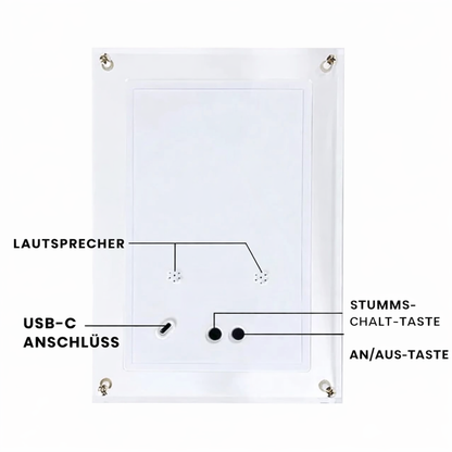 Ultraschall Bilderrahmen mit Ton
