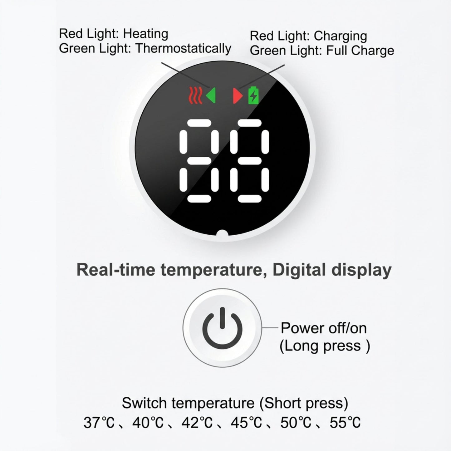 Tragbarer Flaschenwärmer